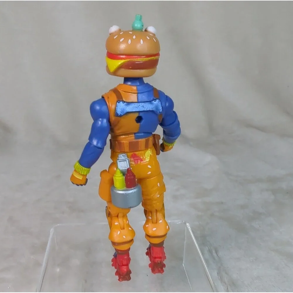 Fortnite Durr Burger Figure Beef Boss Legendary Jazwares Epic Games 4.25” 2020